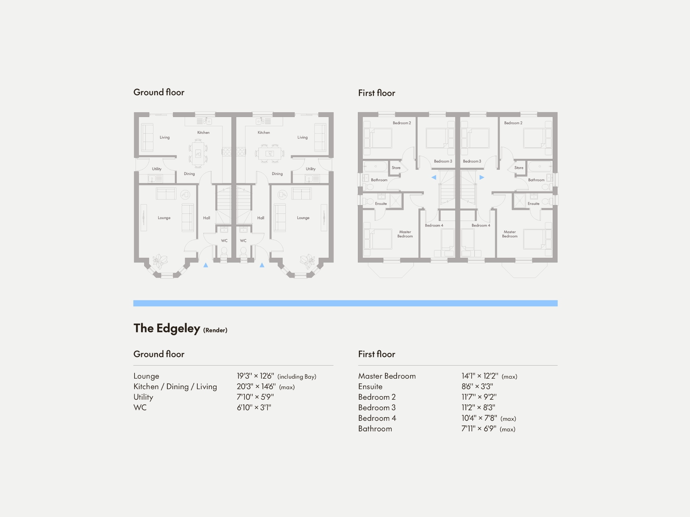 Floorplan 2 of The Edgeley, Springwater, Jubilee Road, Ballyclare, Bt39 8at