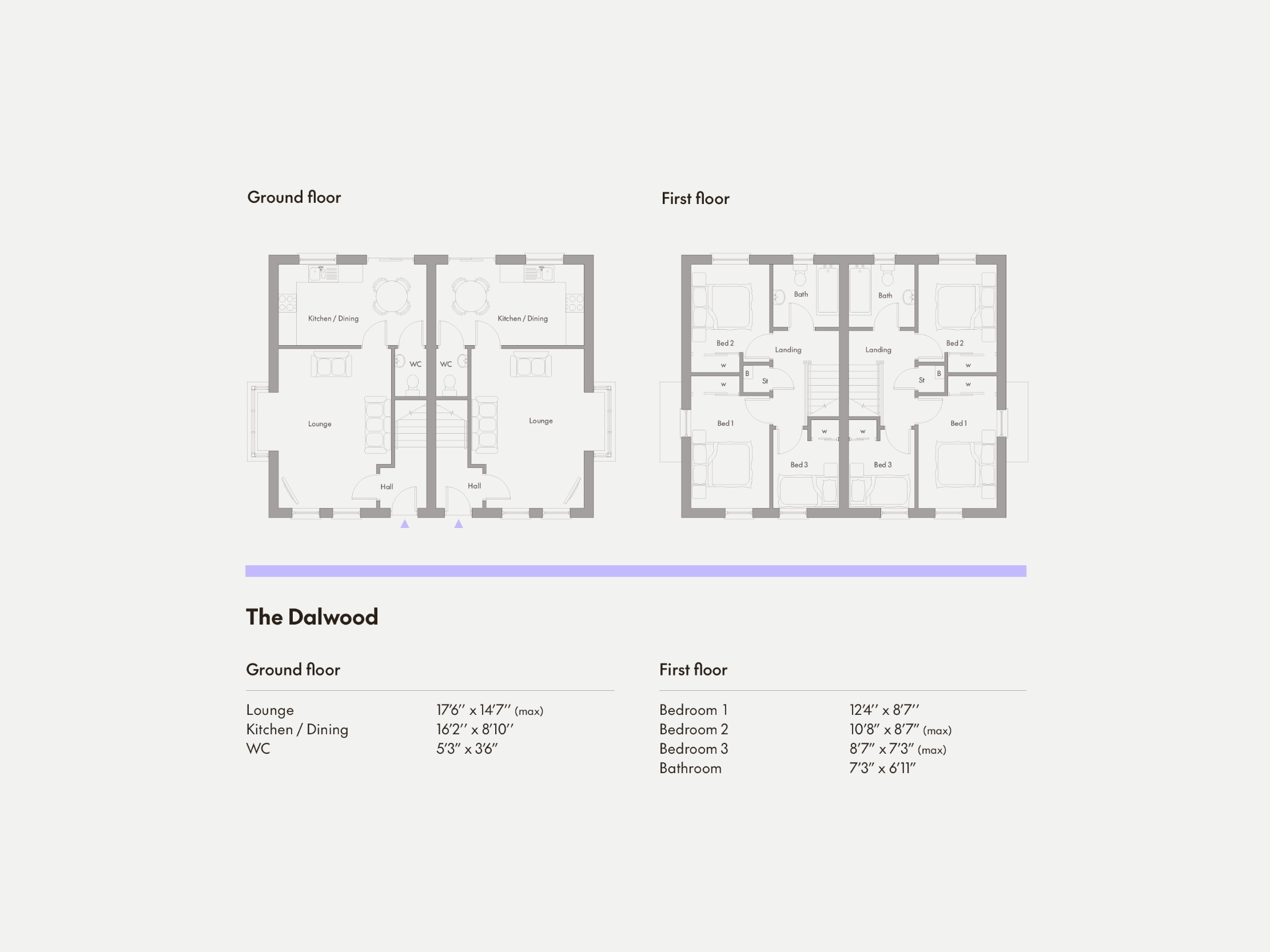 Floorplan 1 of The Dalwood, Foxleigh Meadow, Charlotte Street, Ballymoney, Bt53 6fe