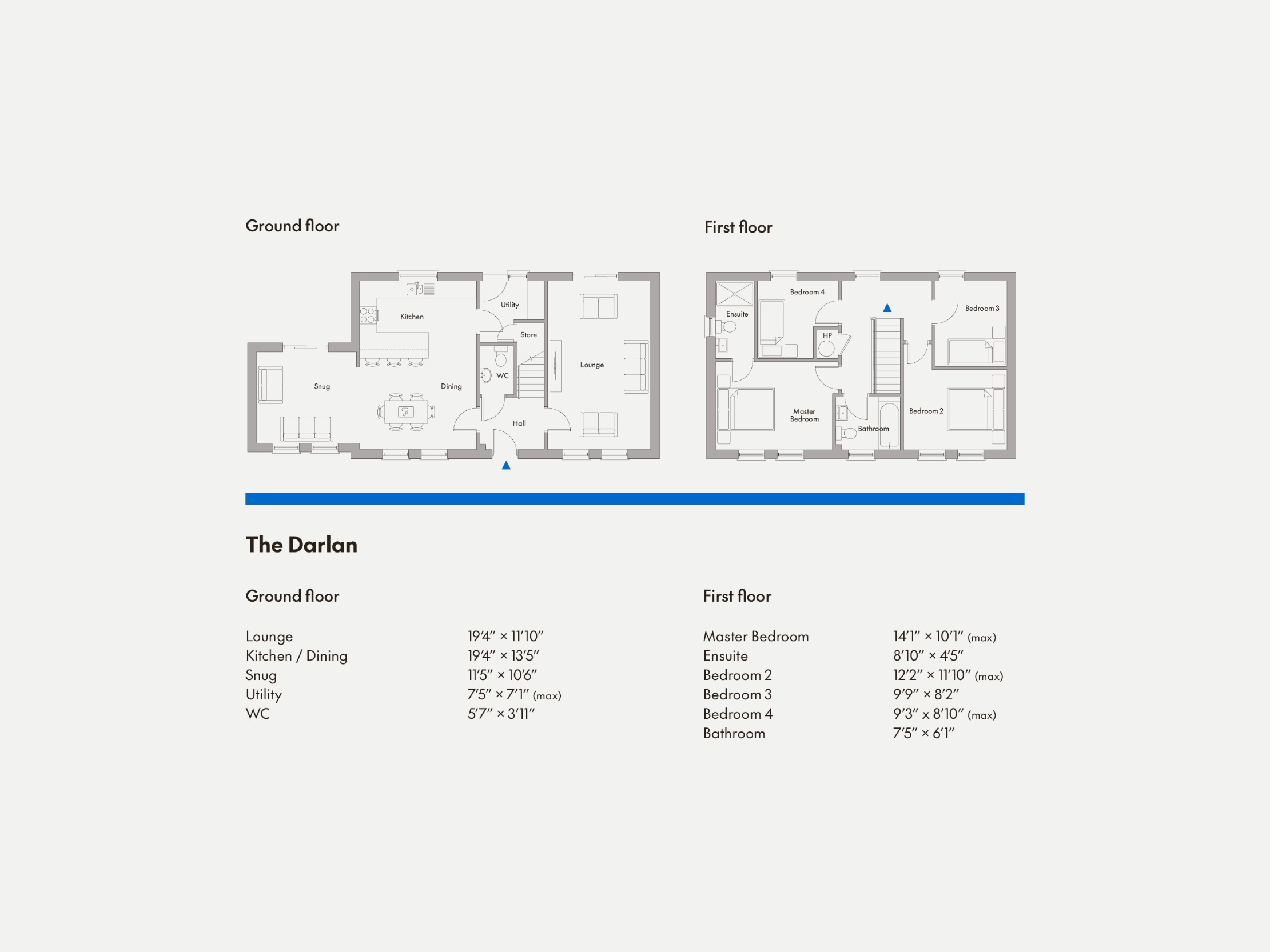 Floorplan 1 of The Darlan, Lisnacastle Gardens, Lisnamonaghan Road, Castlecaulfield