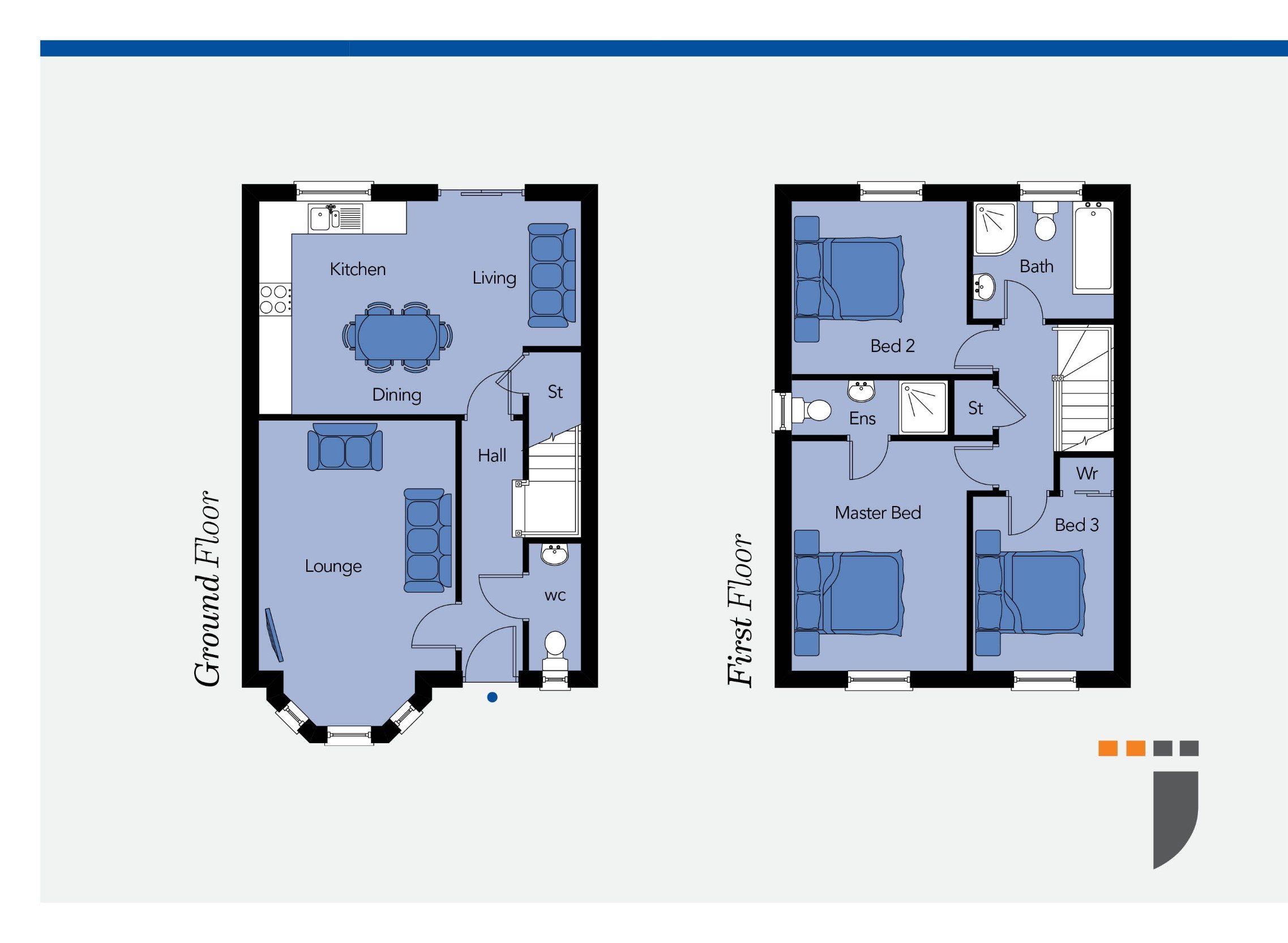 Floorplan 2 of The Dockley, Springwater, Jubilee Road, Ballyclare, Bt39