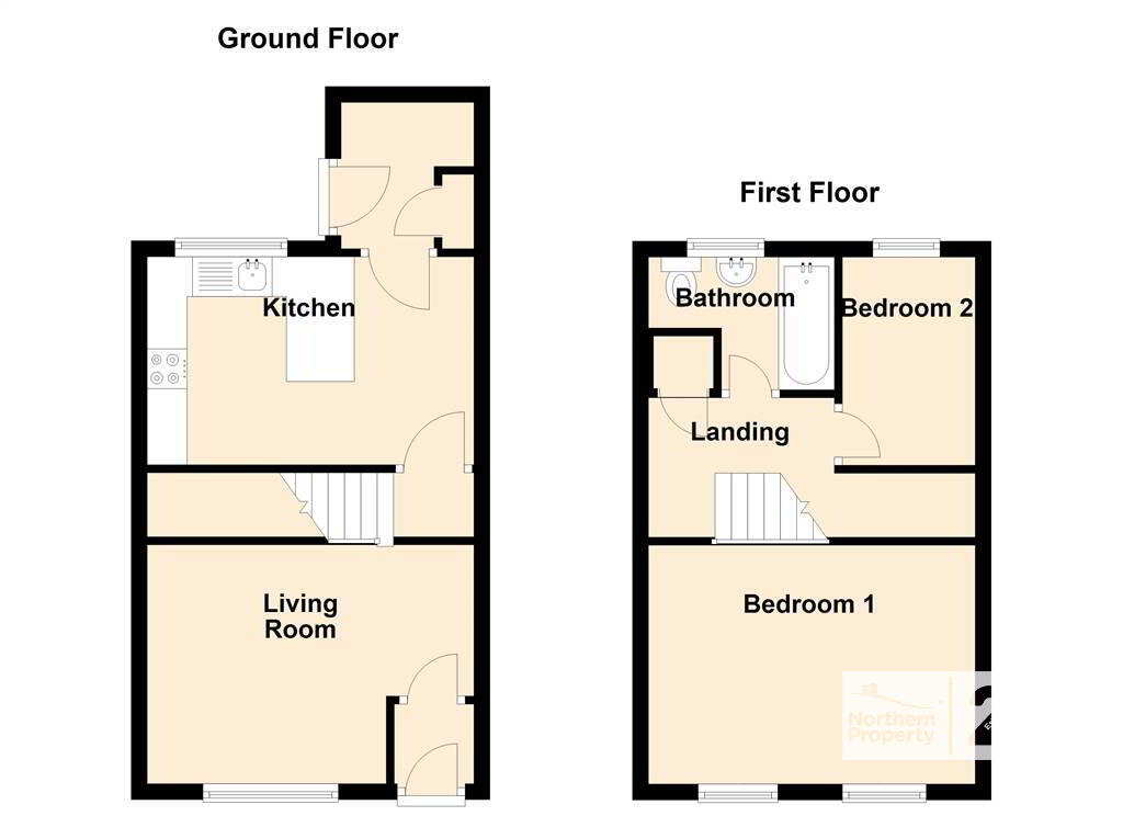 Floorplan 2 of 1 Glencolin Court, Belfast