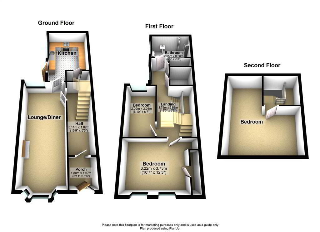 Floorplan 1 of 93 Cavendish Street, Belfast