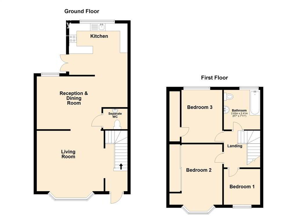 Floorplan 1 of 563 Donegall Road, Belfast