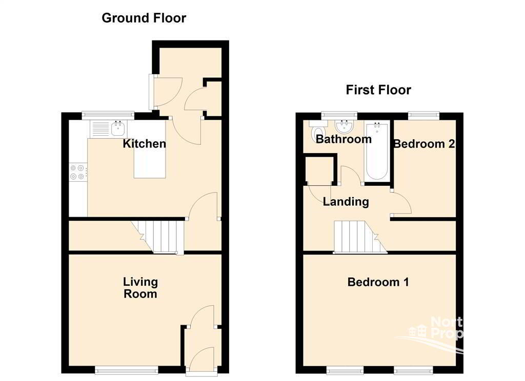 Floorplan 2 of 1 Glencolin Court, Belfast