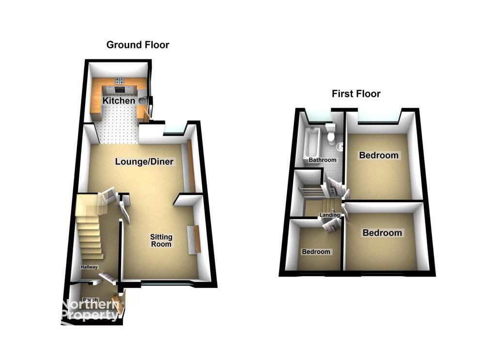 Floorplan 2 of 34 Fallswater Drive, Belfast