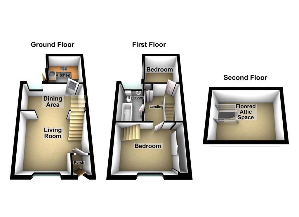Floorplan 2 of 9 Gortfin Street, Belfast