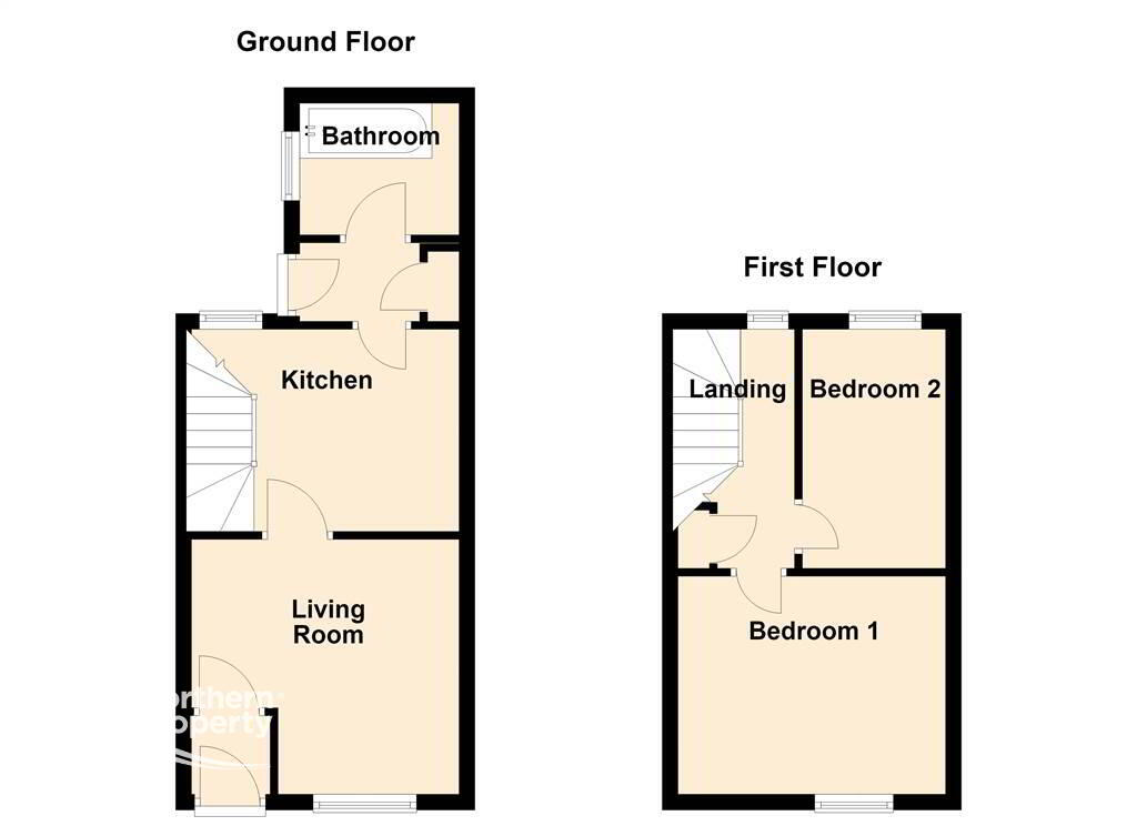Floorplan 1 of 4 Beechmount Parade, Belfast
