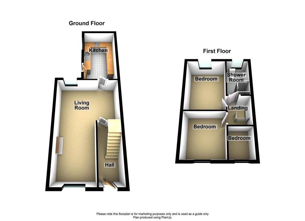 Floorplan 1 of 44 Beechmount Avenue, Belfast