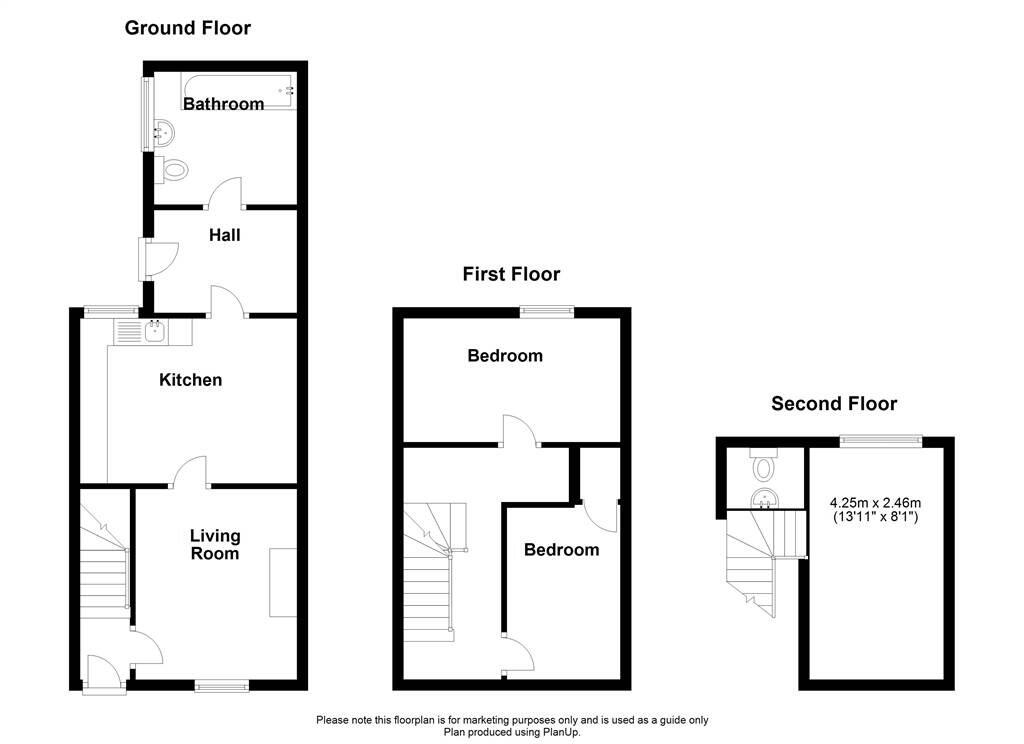 Floorplan 2 of 92 Iveagh Street, Belfast