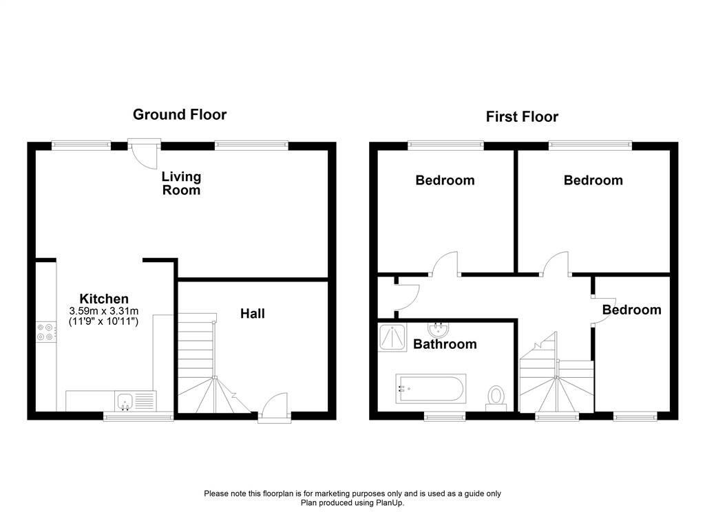 Floorplan 1 of 10 Bunbeg Park, Lenadoon, Belfast