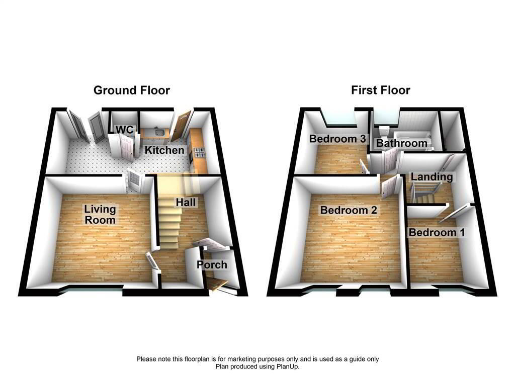 Floorplan 2 of 17 Beechmount Gardens, Belfast