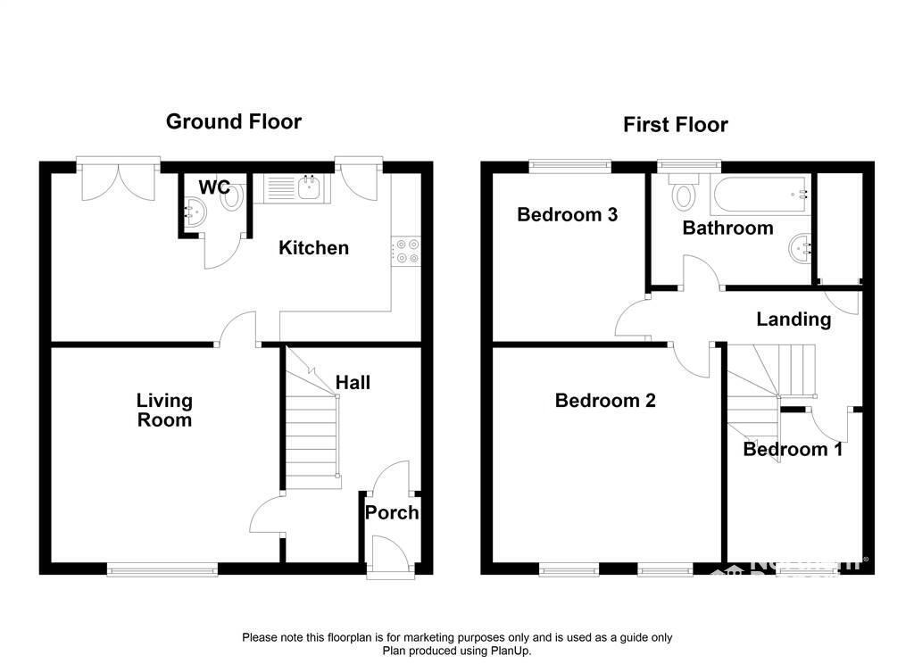 Floorplan 1 of 17 Beechmount Gardens, Belfast