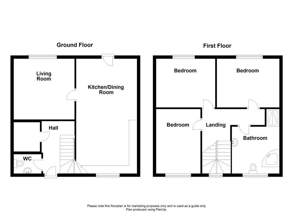 Floorplan 1 of 35 Cherry Gardens, Twinbrook, Belfast