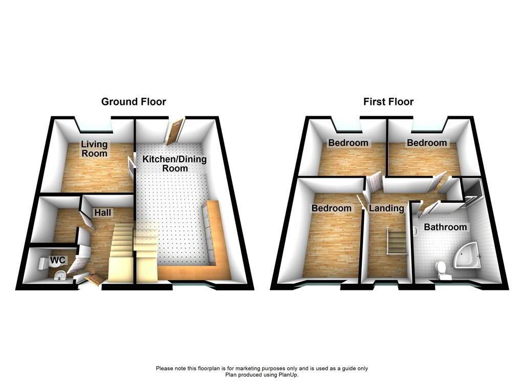 Floorplan 2 of 35 Cherry Gardens, Twinbrook, Belfast
