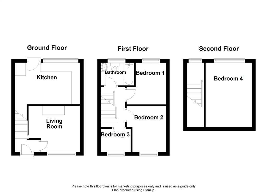 Floorplan 1 of 26 Dungloe Crescent, Lenadoon, Belfast