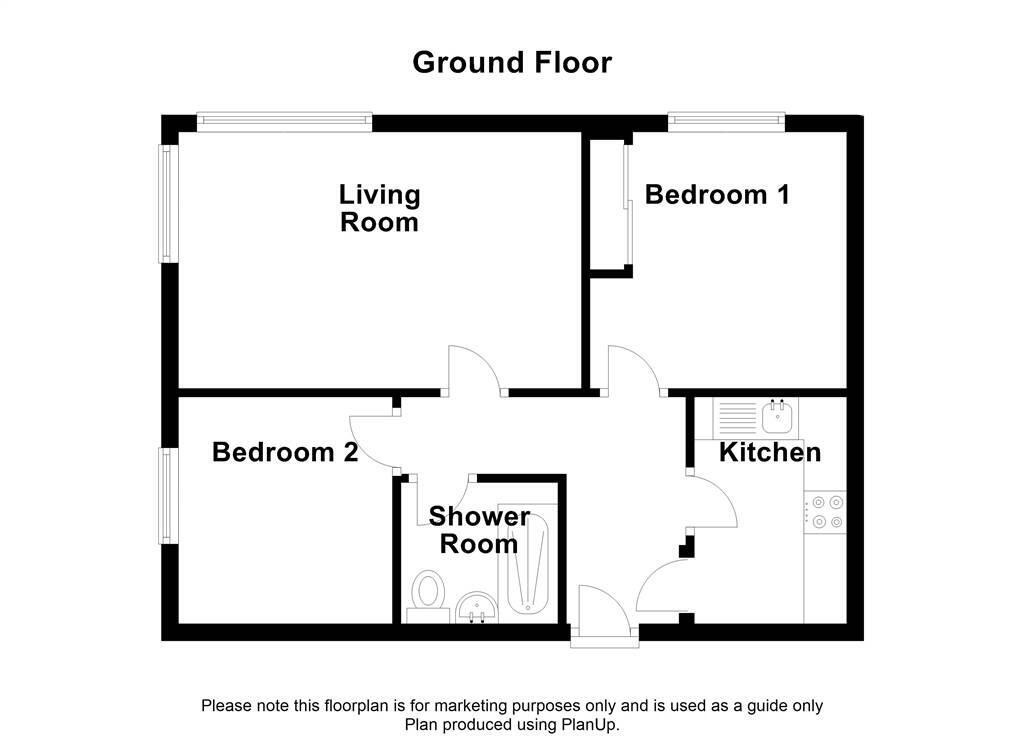 Floorplan 1 of Apt, 14 1a Mayfield Square, Blacks Road, Belfast