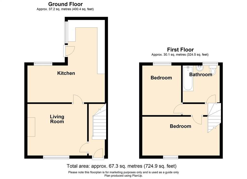 Floorplan 1 of 36 Iveagh Crescent, Belfast