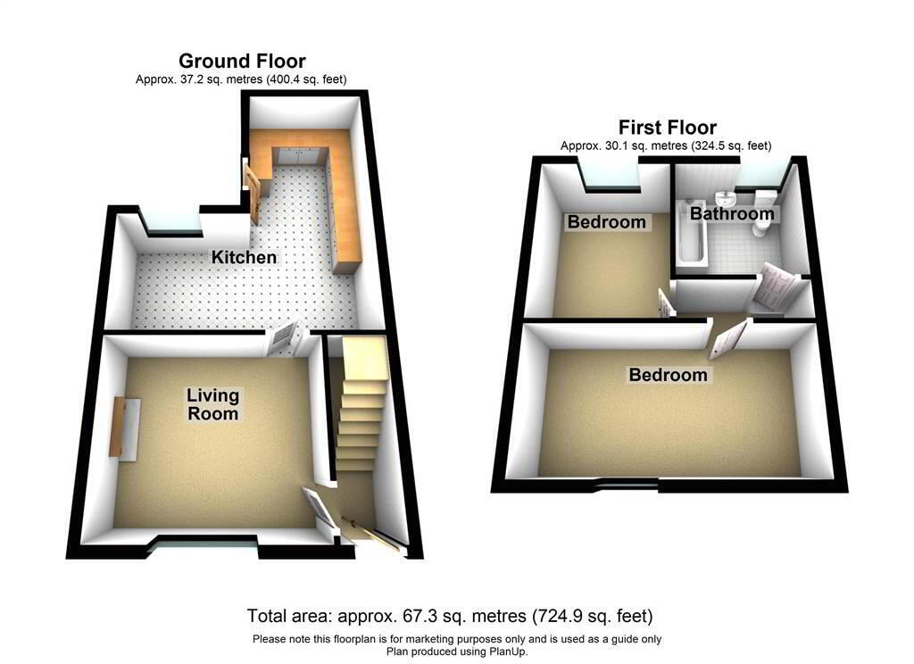 Floorplan 2 of 36 Iveagh Crescent, Belfast