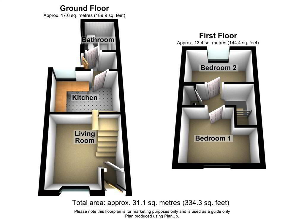 Floorplan 1 of 25 Fort Street, Belfast