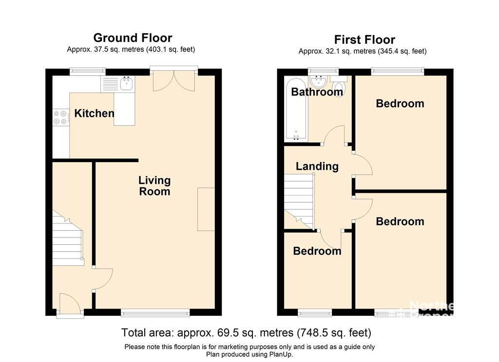 Floorplan 1 of 302 Lagmore Meadows, Belfast