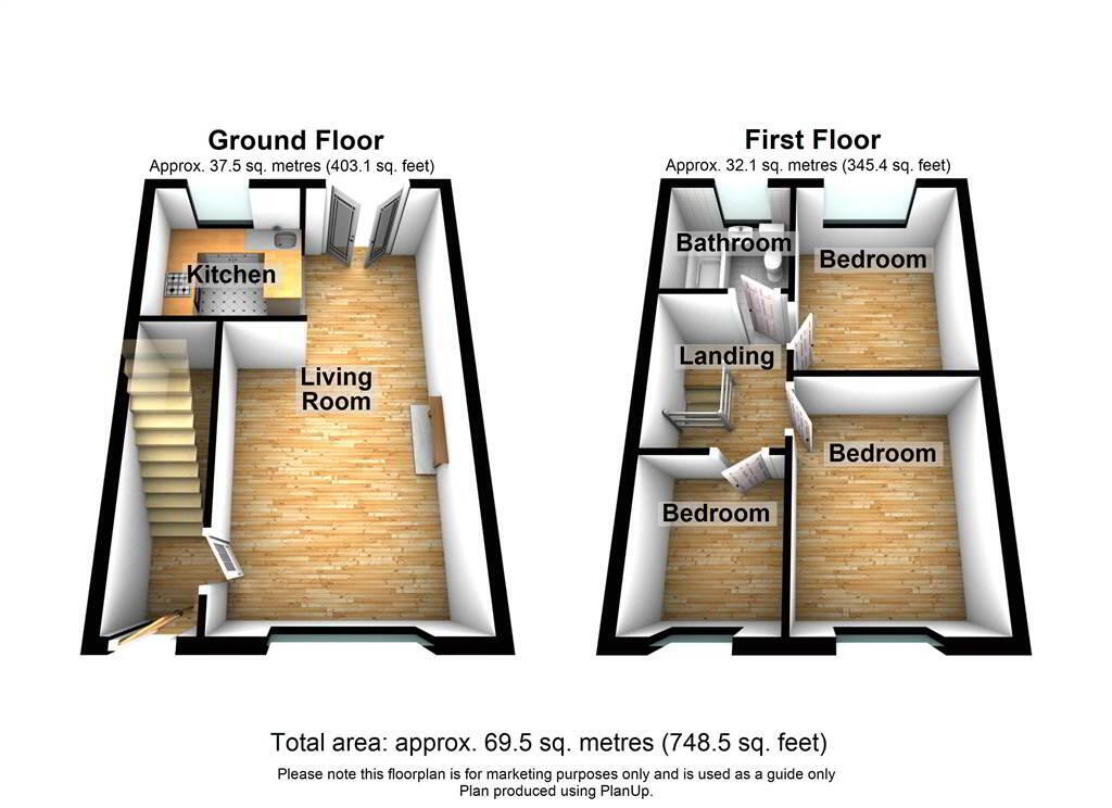 Floorplan 2 of 302 Lagmore Meadows, Belfast