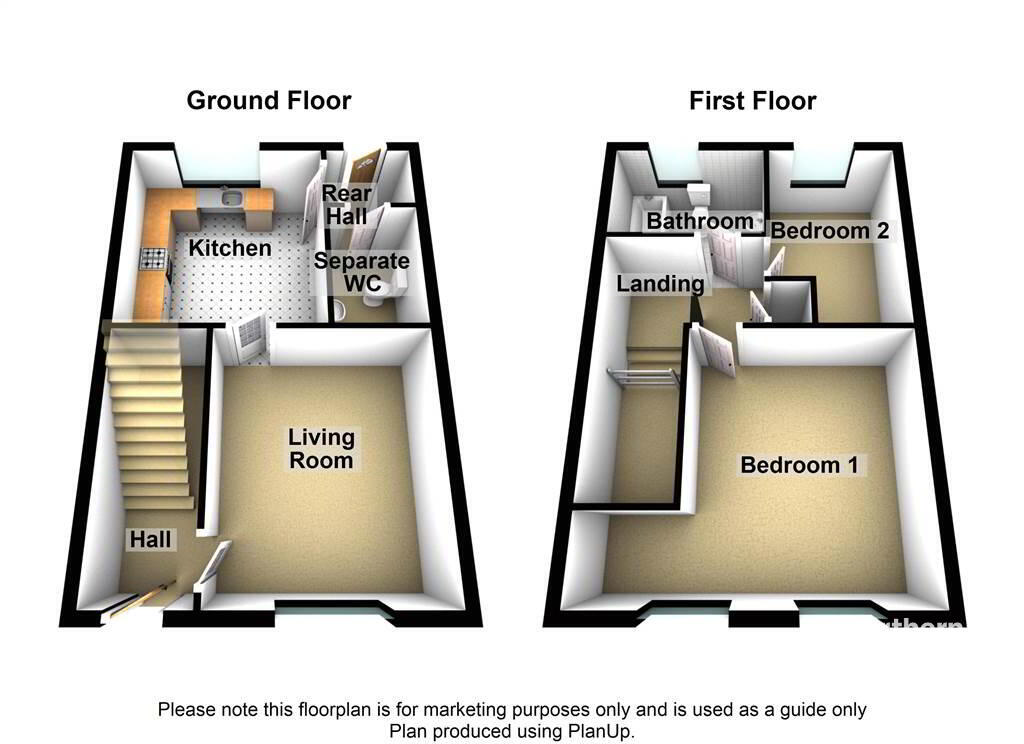 Floorplan 1 of 72 Beechmount Pass, Belfast