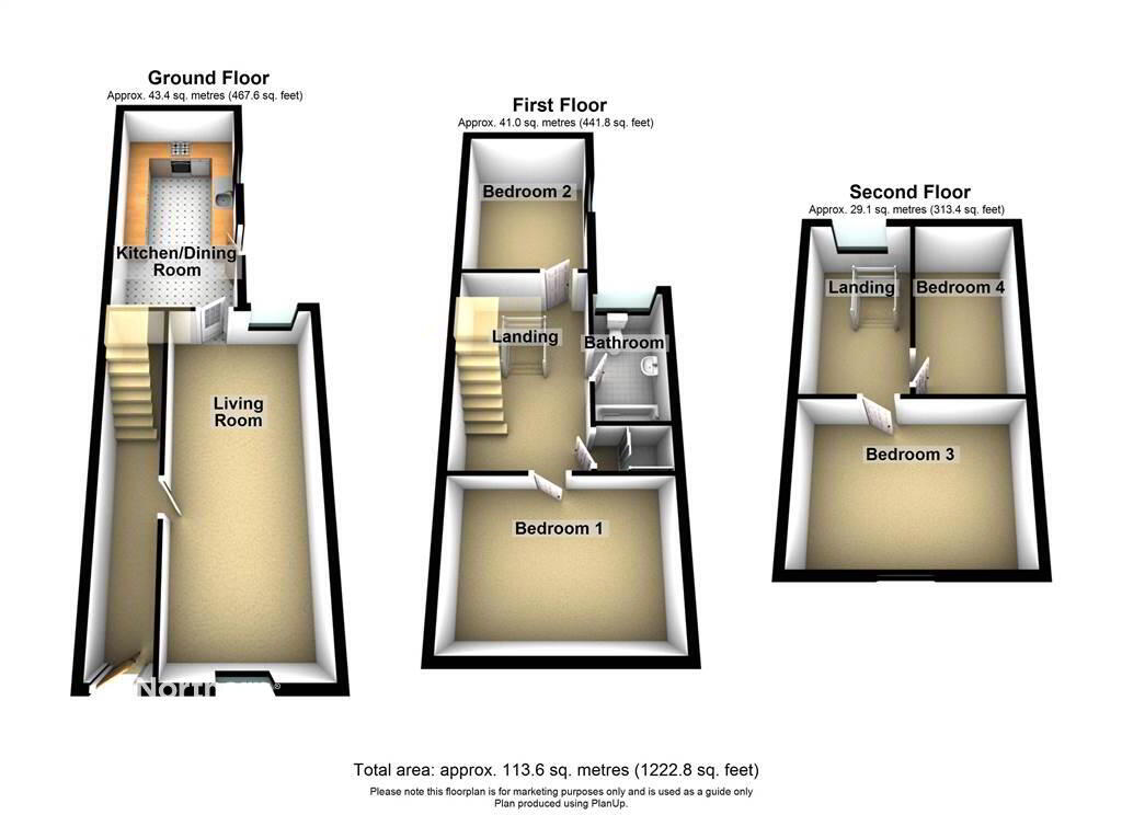 Floorplan 2 of 25 Crocus Street, Belfast