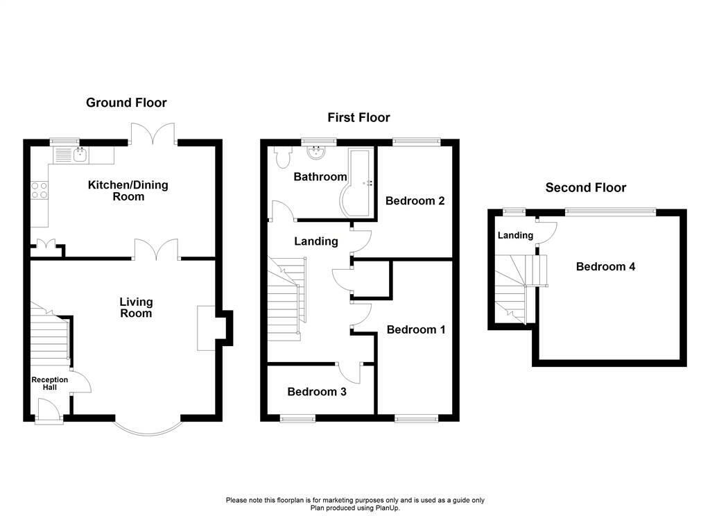 Floorplan 2 of 6 Laburnum Row, Dunmurry, Belfast
