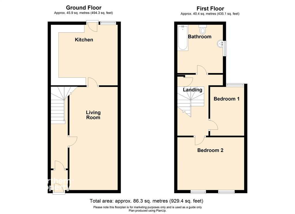 Floorplan 1 of 11 Broadway, Falls Road, Belfast