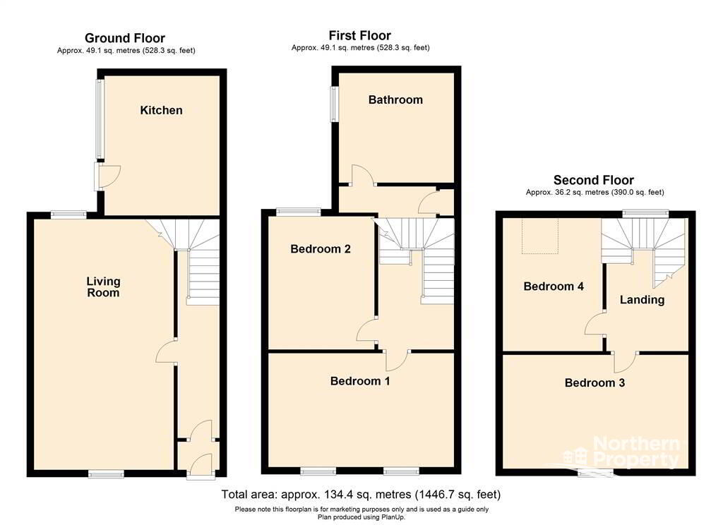 Floorplan 1 of 63 Beechfield Street, Belfast