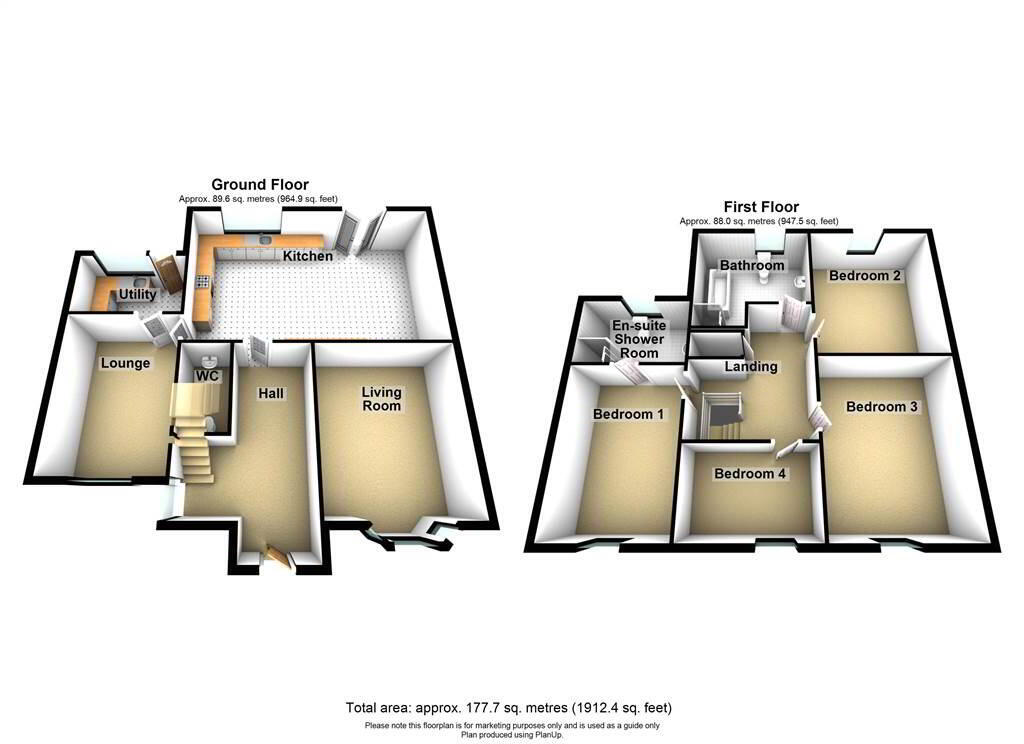 Floorplan 2 of 21 Mount Eagles Way, Dunmurry, Belfast