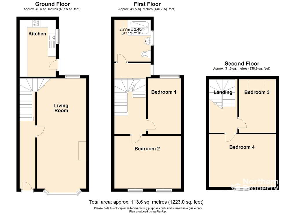 Floorplan 2 of 20 Springfield Road, Belfast