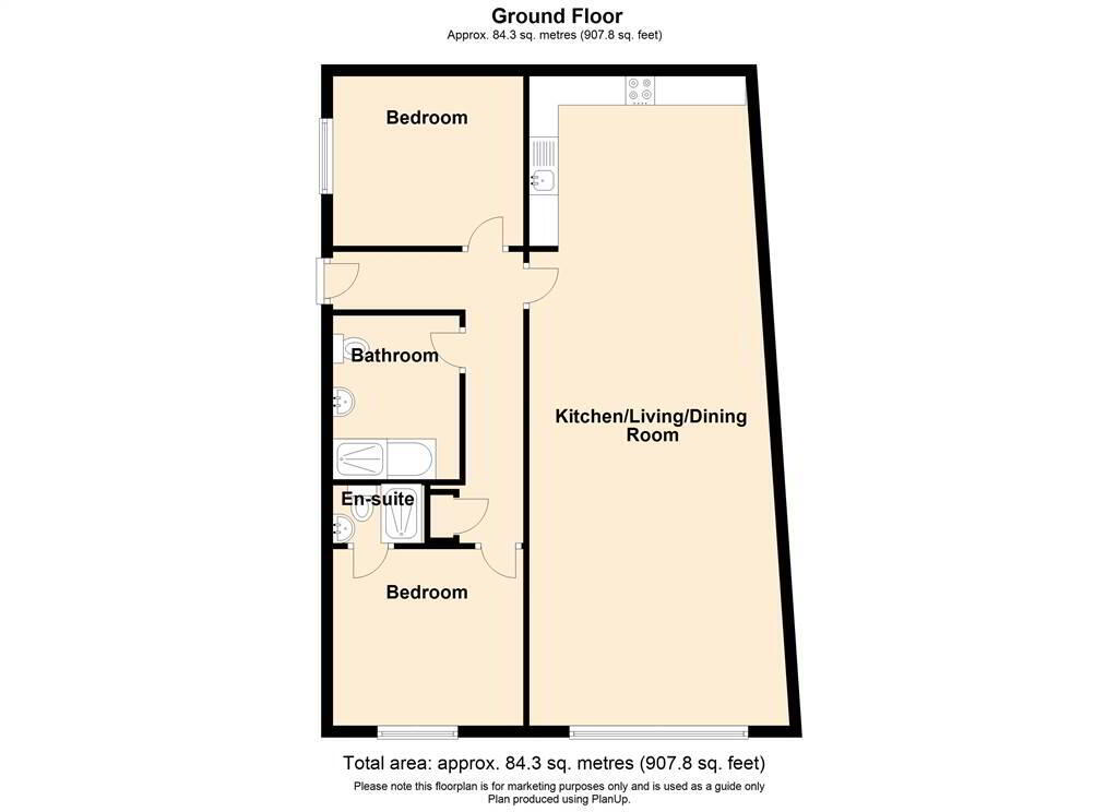 Floorplan 2 of 514 College Court Central, 56 King Street, Belfast