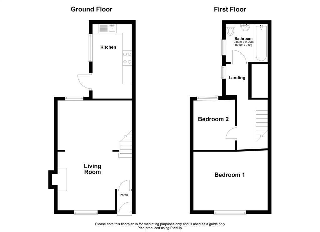 Floorplan 1 of 34 Forfar Street, Beechmount, Belfast