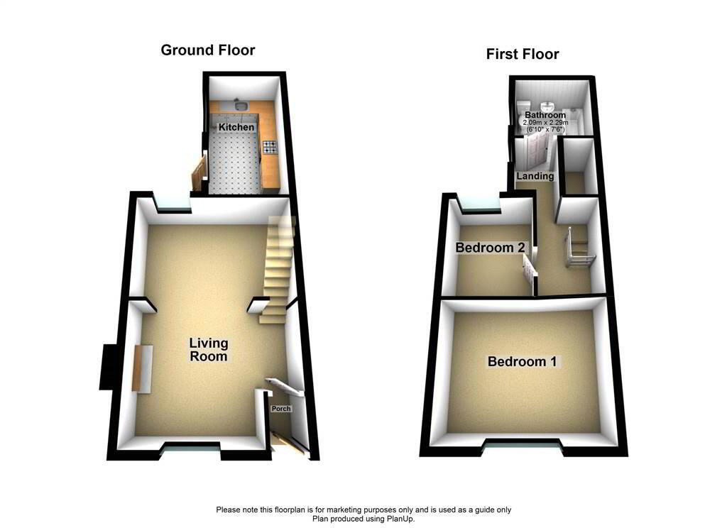Floorplan 2 of 34 Forfar Street, Beechmount, Belfast