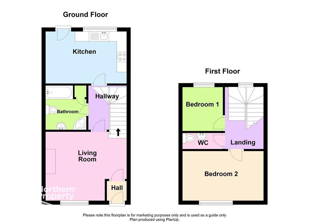 Floorplan 1 of 1 Victoria Gardens, Dunmurry, Belfast