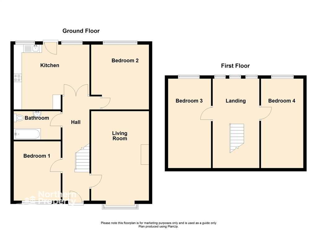 Floorplan 2 of 15 Merrion Park, Dunmurry, Belfast