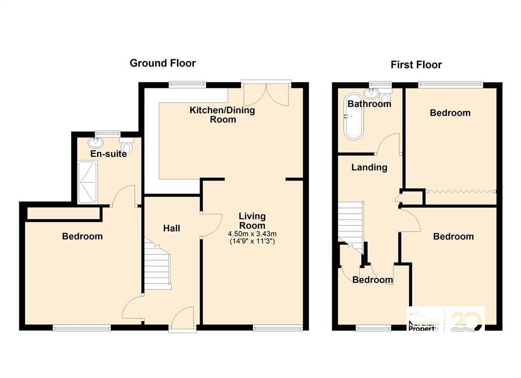 Floorplan 1 of 198 Lagmore Meadows, Belfast