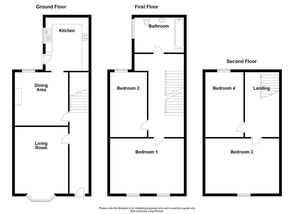 Floorplan 1 of 60 Springfield Road, Belfast