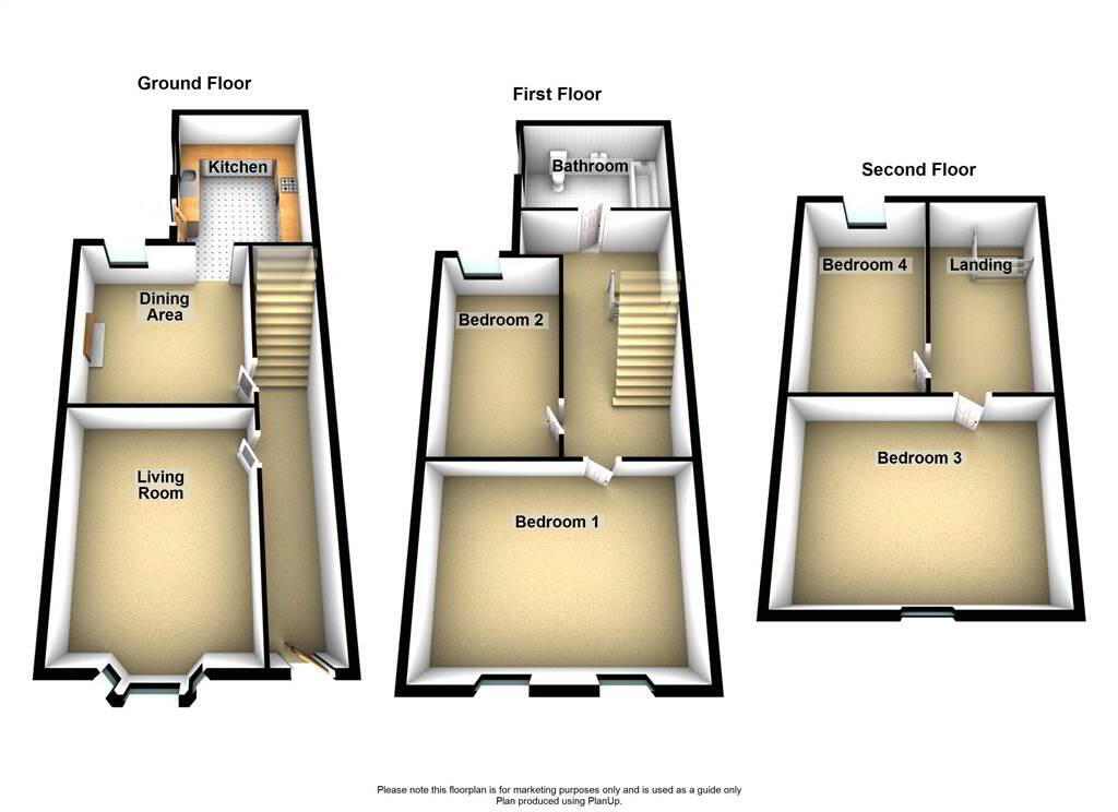 Floorplan 2 of 60 Springfield Road, Belfast
