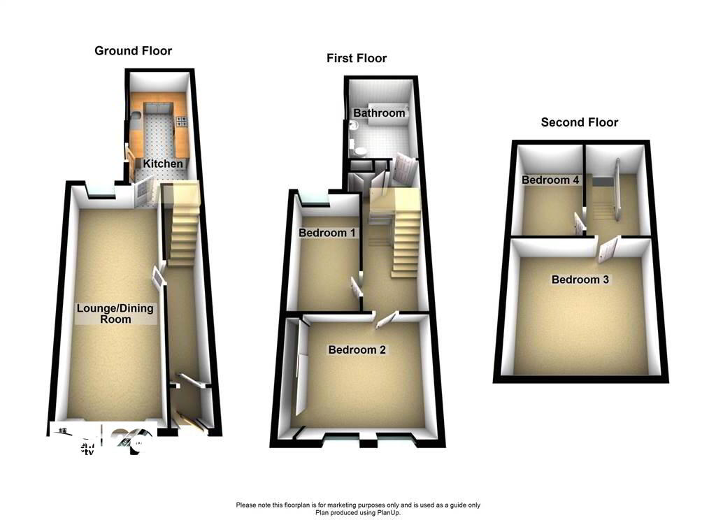 Floorplan 1 of 24 Wyndham Street, Belfast