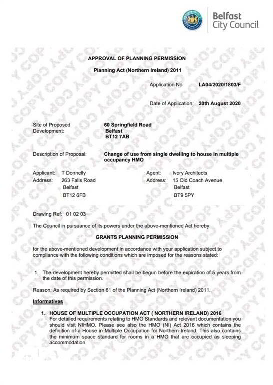 Photo 4 of 60 Springfield Road, Belfast