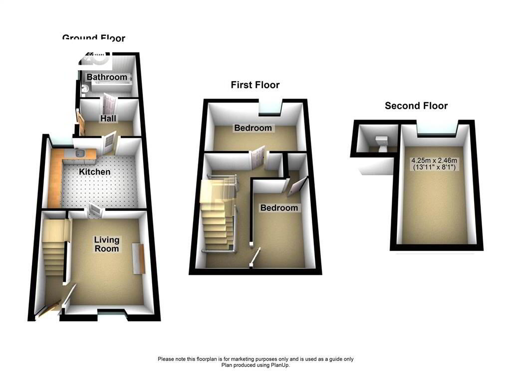 Floorplan 1 of 92 Iveagh Street, Belfast