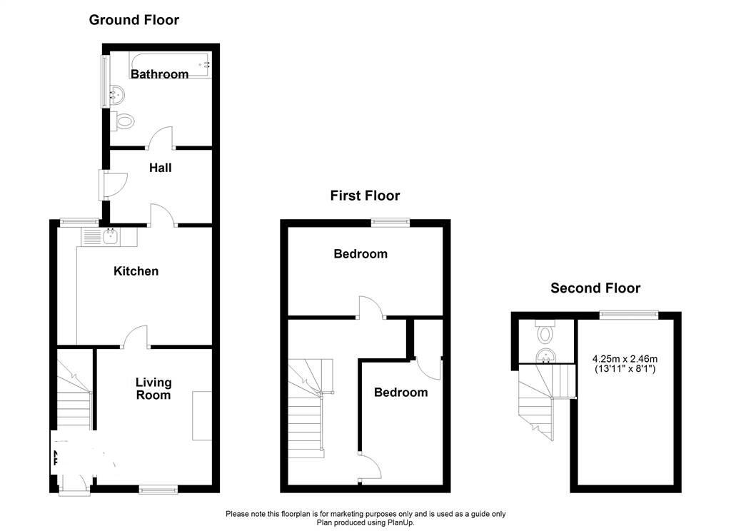 Floorplan 2 of 92 Iveagh Street, Belfast