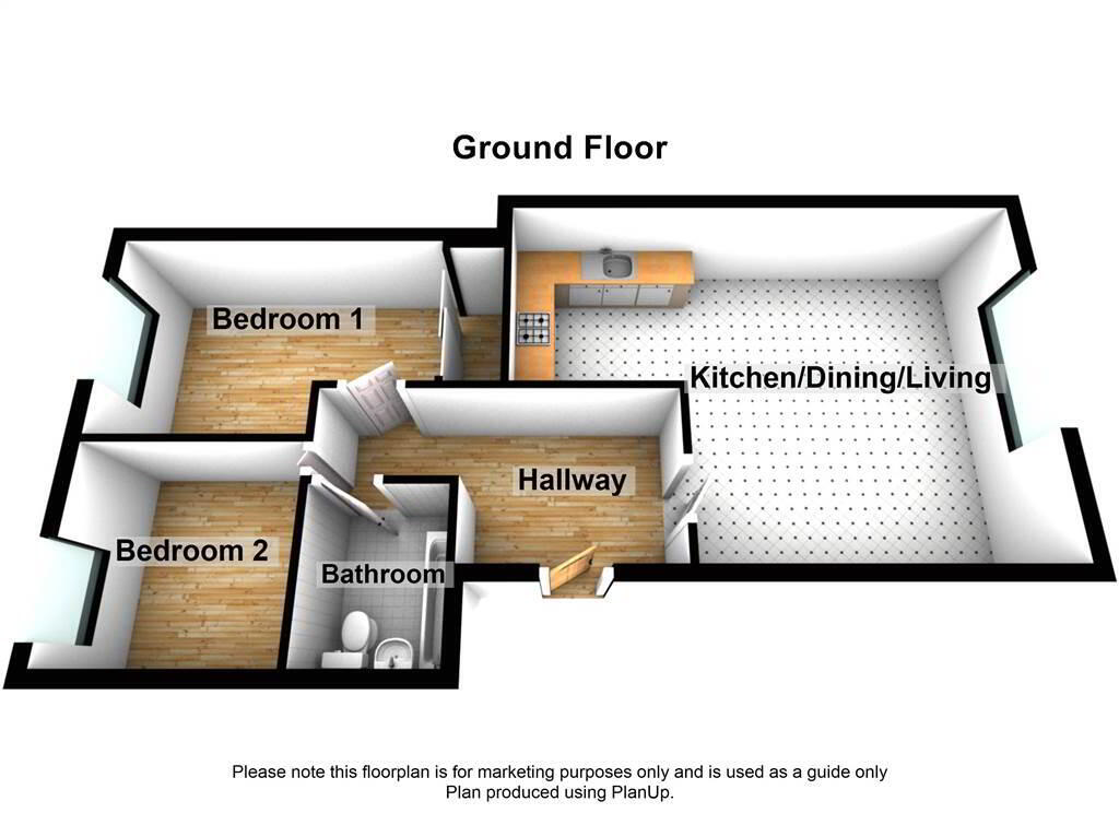Floorplan 1 of Apt 2, 1c Mayfield Square, Belfast