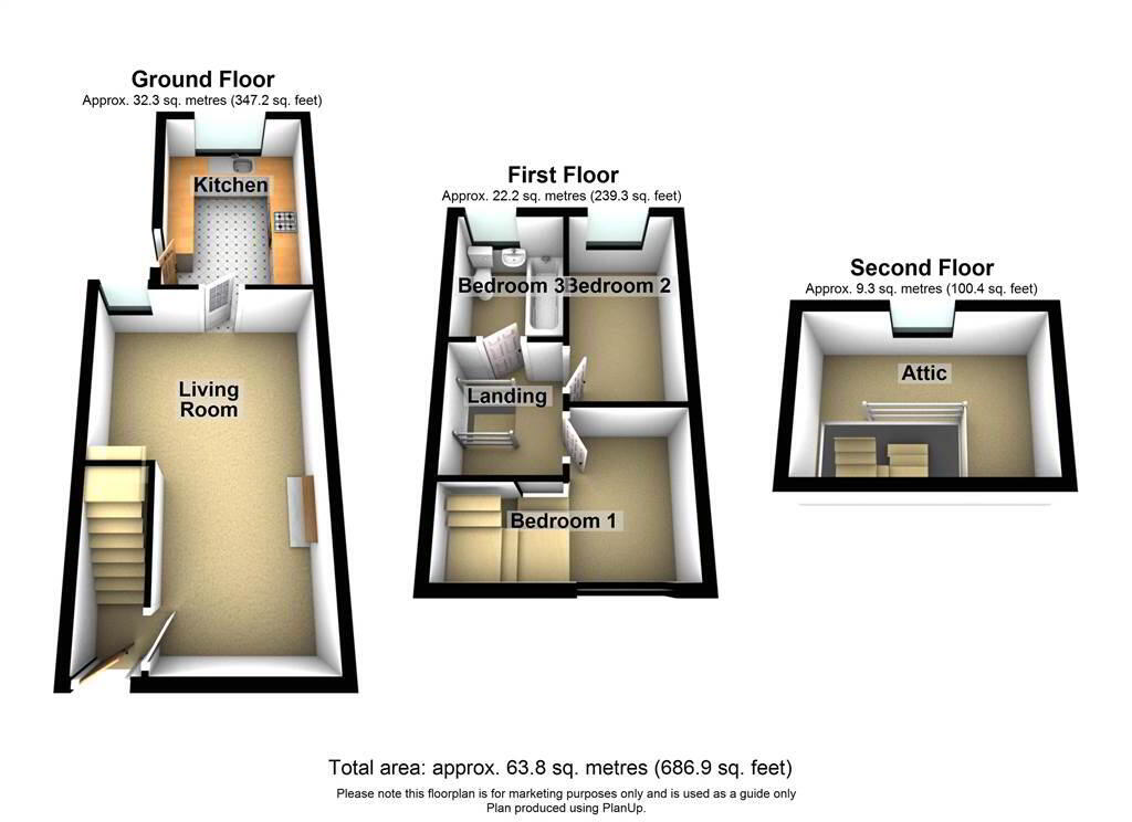 Floorplan 2 of 131 St James Road, Belfast