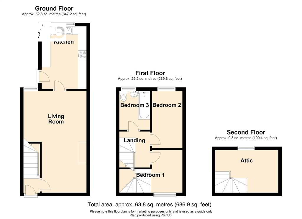 Floorplan 1 of 131 St James Road, Belfast