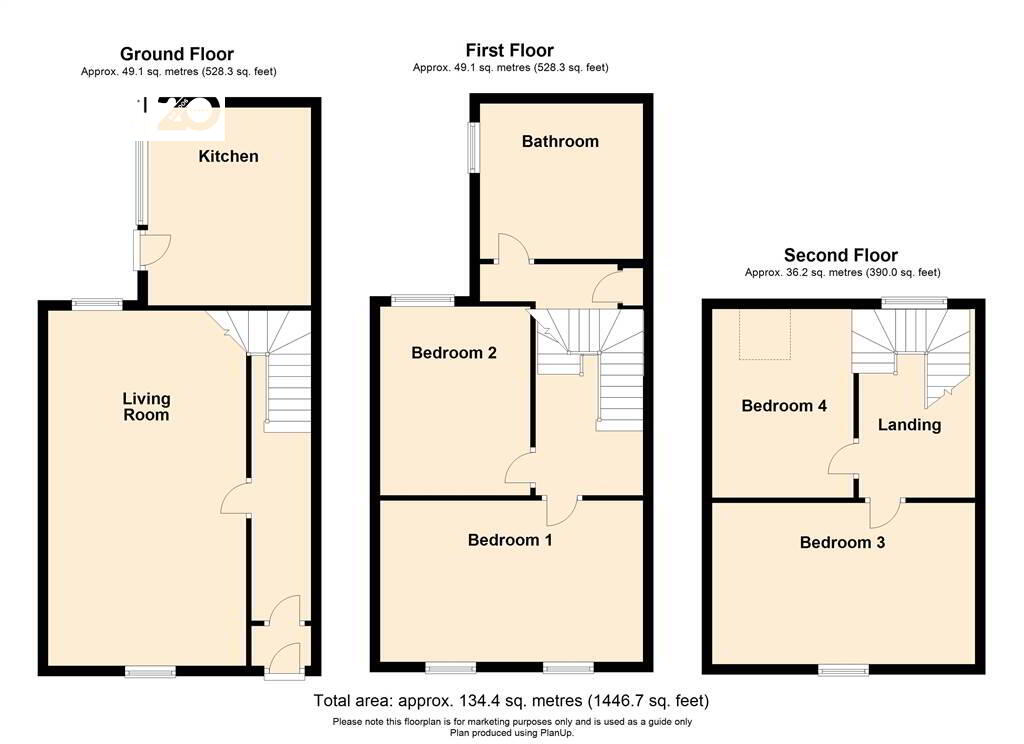 Floorplan 1 of 63 Beechfield Street, Belfast