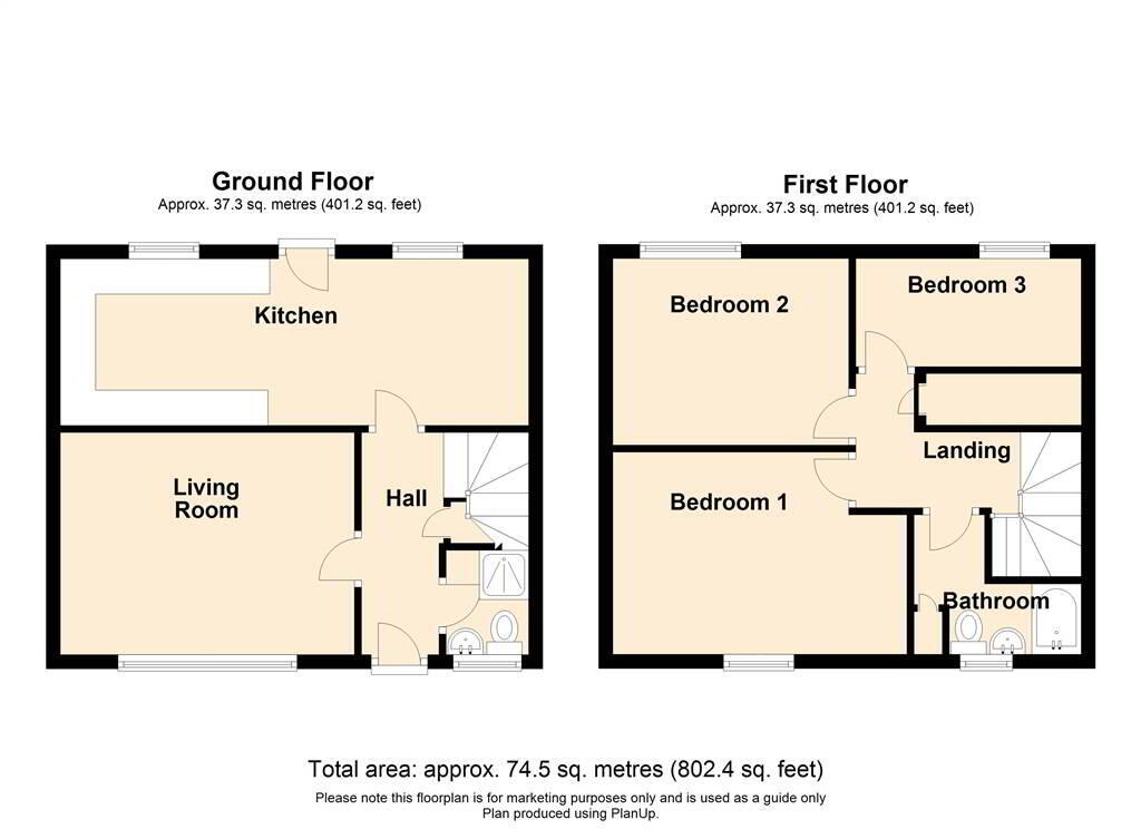 Floorplan 2 of 20 Beechmount Gardens, Belfast
