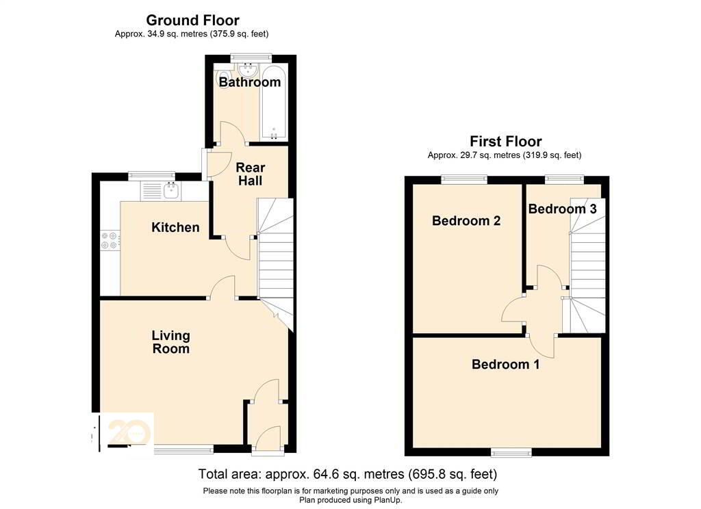Floorplan 2 of 13 St James Drive, Belfast